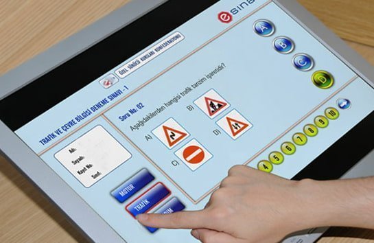 Ehliyet sınavı çıkmış soruları online deneme