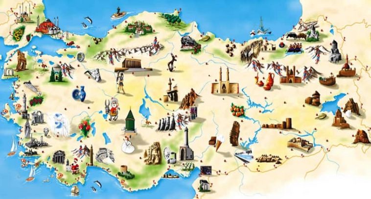 Türkiye'nin 7 bölgesinde mutlaka görülmesi gereken yerler