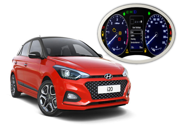 Hyundai i20 arıza lambaları