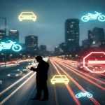 Fahri trafik müfettişliği sisteminin nasıl işlediğini anlatan temsili görsel