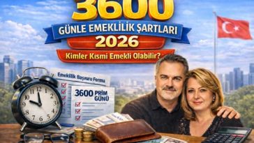 3600 günle emeklilik şartları ve başvuru süreci