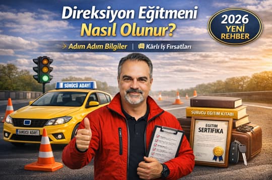 Direksiyon eğitmeni nasıl olunur 2026 güncel rehber